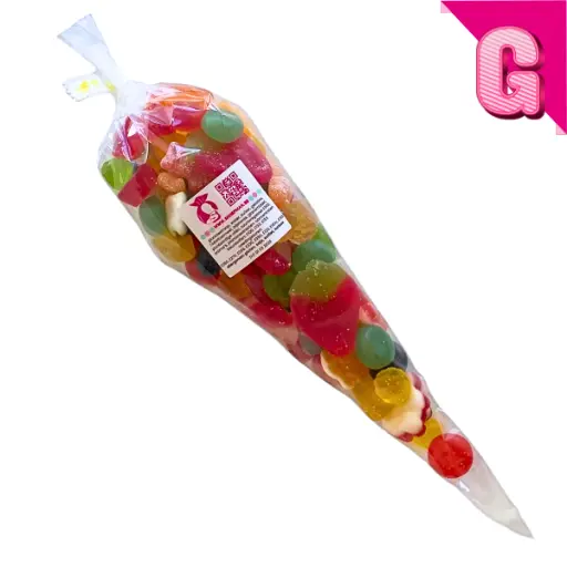 Mengeling zuur/gesuikerde & gommen/jelly’s (400 gram)
