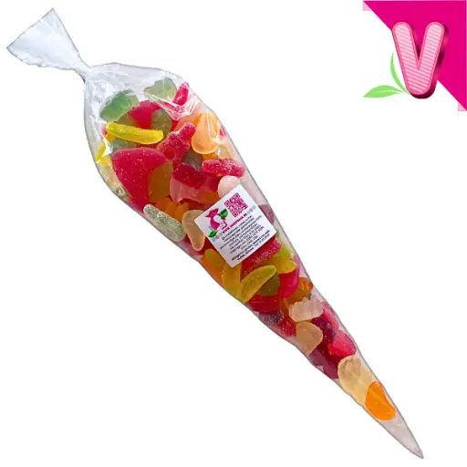 Gelatinevrije /veggie snoep (400 gram)